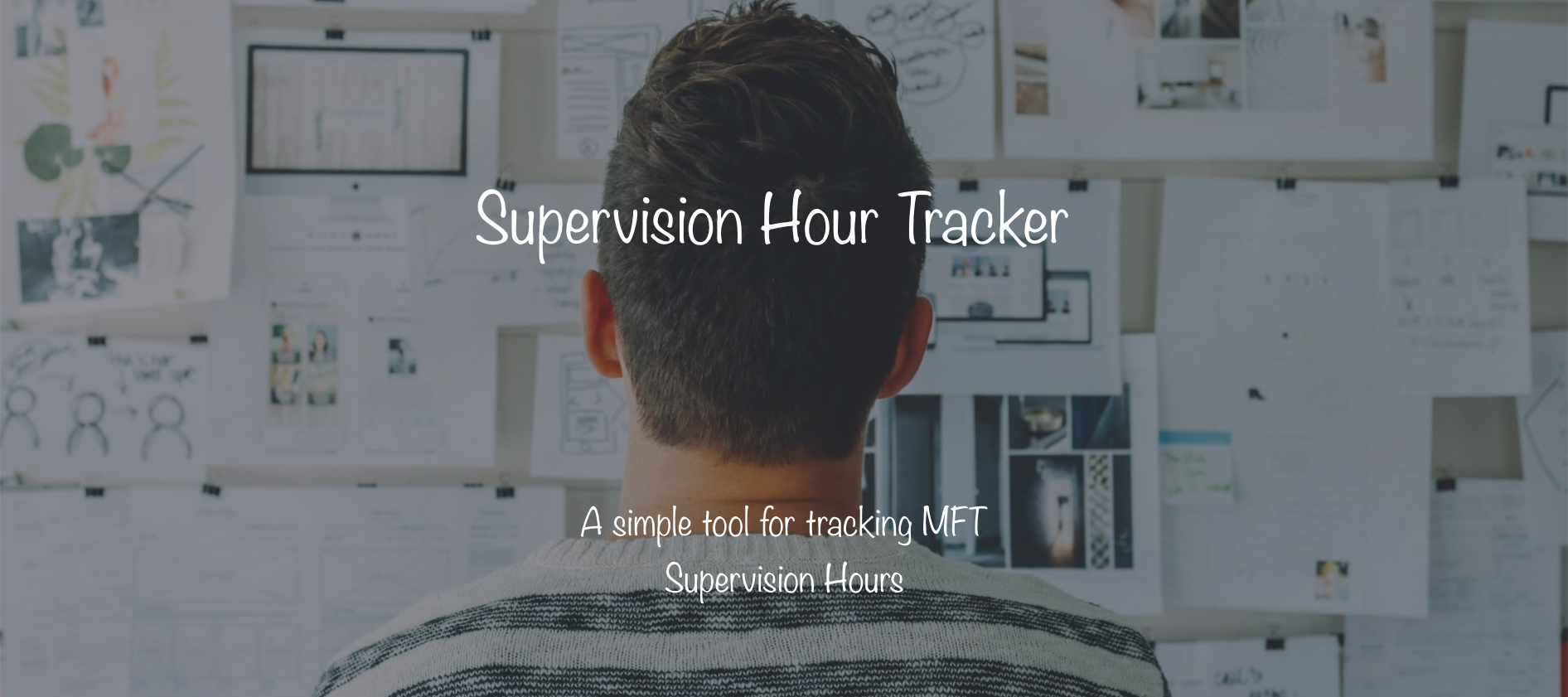 supervision hour tracker hero image